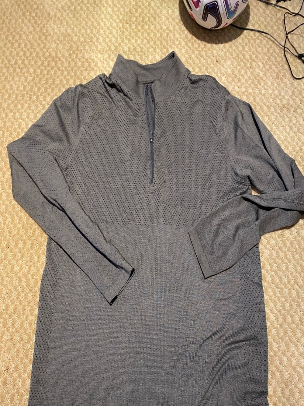 Lululemon metal vent tech pullover large olive mens